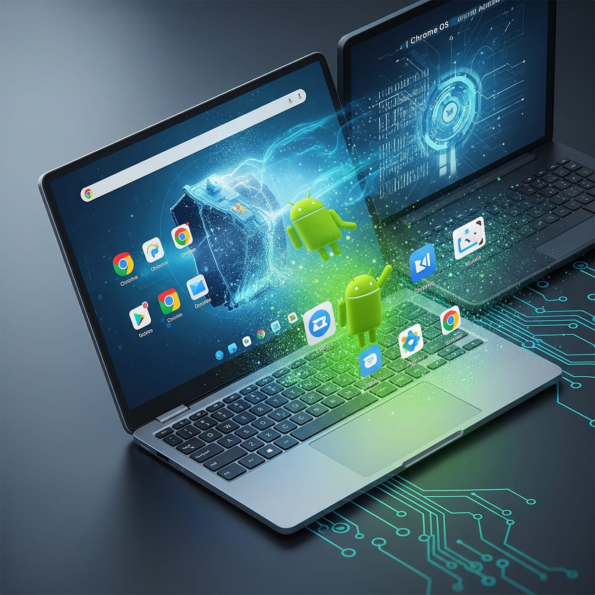 ¿Un solo cerebro para dos cuerpos? El futuro de Chrome OS y Android.