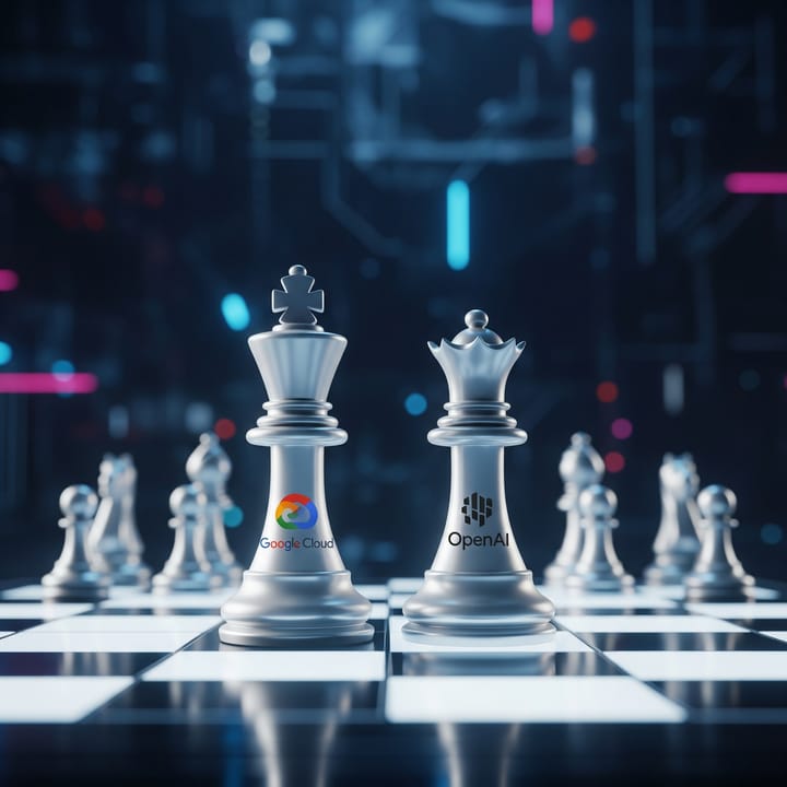 El Movimiento Inesperado: Por Qué OpenAI Ahora Apuesta por Google Cloud